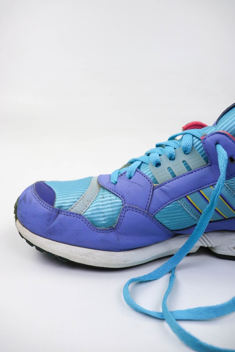 Adidas Vintage 2009 Torsion ZX 9000 Light Aqua/Neon Blue Sneakers