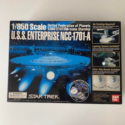 Star Trek 1/850 USS Enterprise NCC-1701-A Plastic Model Toy Hobby