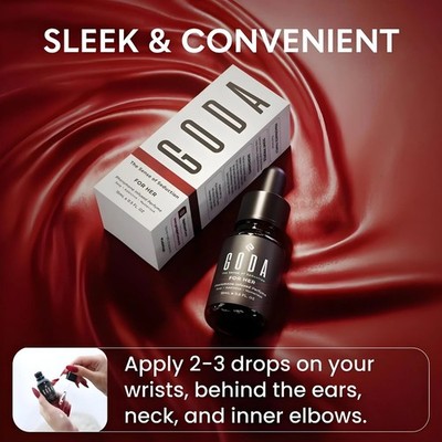 GODA For Her Pheromone Perfume For Women with Jasmine and Rose