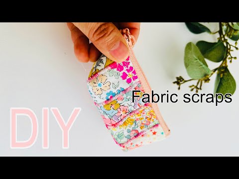 Small scraps sewn together make it stand out😍 It looks like