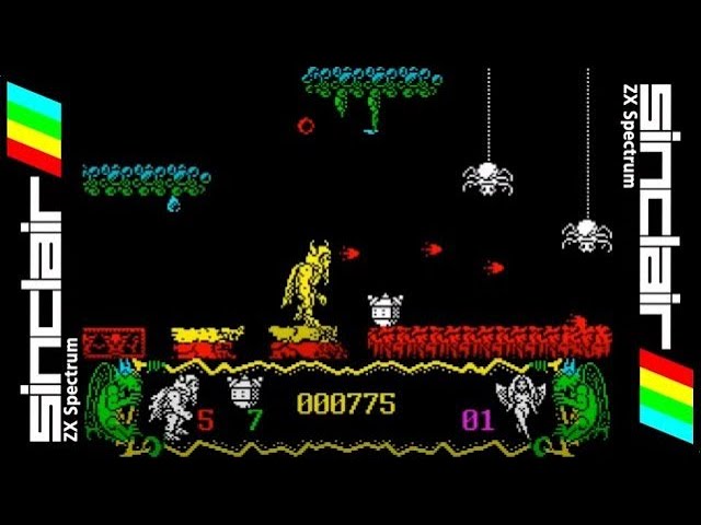 STORMLORD II - DELIVERANCE -=Classic Gaming=- Walkthrough, ZX