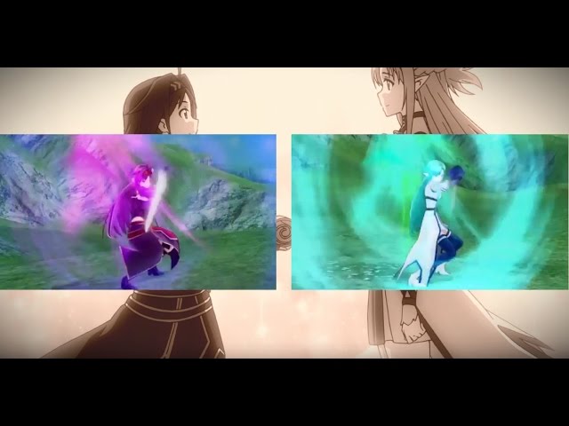 SAO LS版 「マザーズ・ロザリオ (OSS) 」 アスナ・ユウキ使用 - YouTube