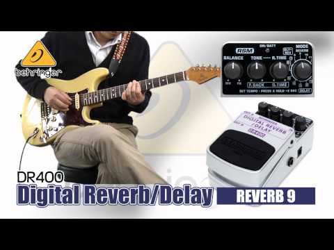 BEHRINGER / ギター用デジタルリバーブ/ディレイ DR400 サウンド