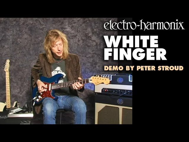 Electro-Harmonix White Finger Analog Optical Compressor Pedal