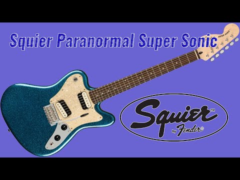 Squier Paranormal Super Sonic - On the Bench Today - YouTube