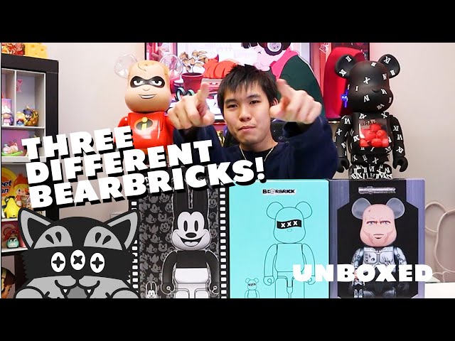 Unboxing 3 Different 400% Bearbricks! - UNBOXED EP164 - YouTube