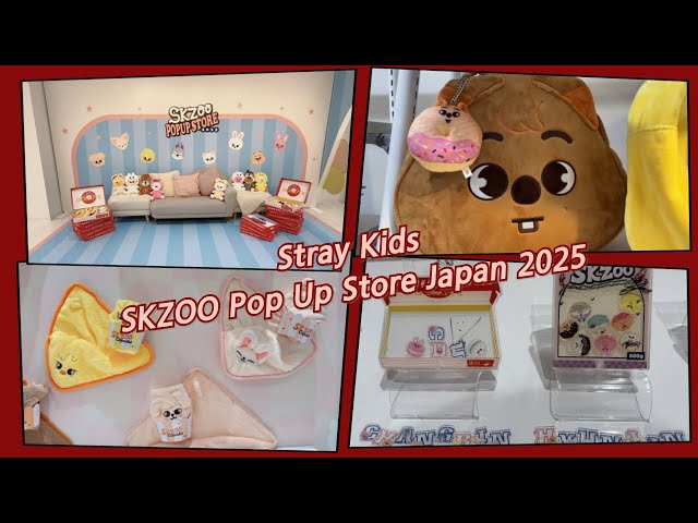 Stray Kids SKZOO Pop Up Store Japan 2025 - YouTube