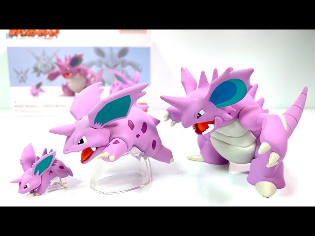 Pokemon scale world Kanto Region Nidoran♂&Nidorina&Nidoking