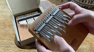 Hokema B17 Mini Kalimba takes on Karimba Tunings - YouTube