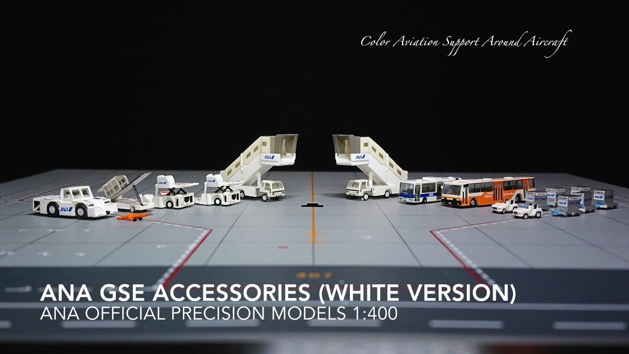 1:400 All Nippon Airways ANA GSE Accessories (White Version