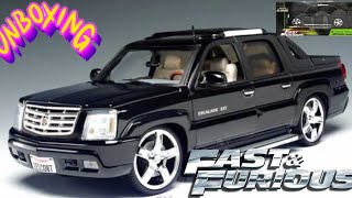 1/18 2002 Cadillac Escalade EXT SLAMMED EDITION Fast And Furious