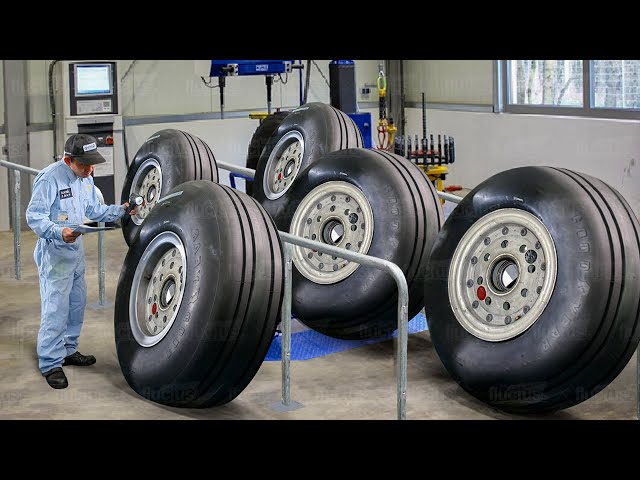 航空機のタイヤはどのようにメンテナンスされているのか？ - YouTube