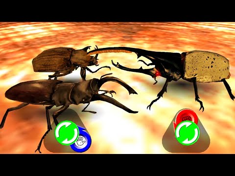 アーケード] 甲虫王者ムシキング - アルケスツヤクワガタ X アヌビス