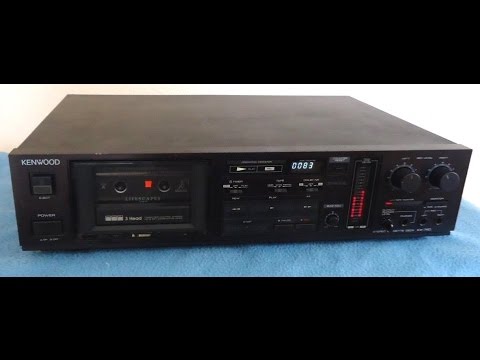 Kenwood KX-780 Cassette Deck sn-4ZL20235 - YouTube