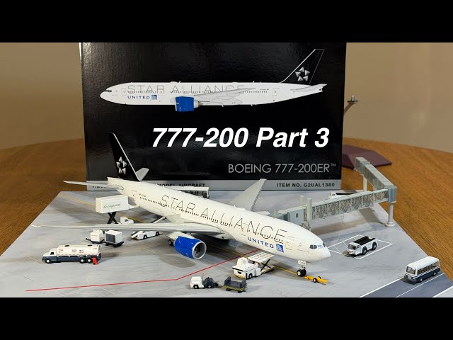 Gemini Jets 200 United 777-200ER (Star Alliance) Unboxing - YouTube