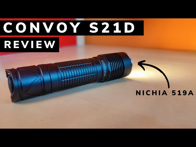 Convoy S21D Review - Quad Nichia 519A | The most beautiful beam