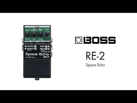 エフェクター 試奏動画】BOSS RE-2 Space Echo スペースエコー エコー
