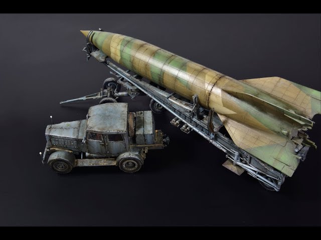 V-2 Rocket, Hanomag SS100, Meillerwagen - 1/72 Takom - YouTube