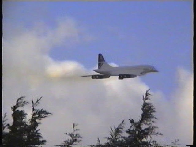 Fantastic Takeoff of Air France Concorde with Stunning Reheats