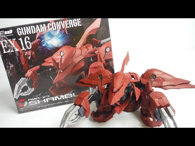 FW GUNDAM CONVERGE EX16 AMA-X7 SHAMBLO 開封 FW ガンダム コンバージ