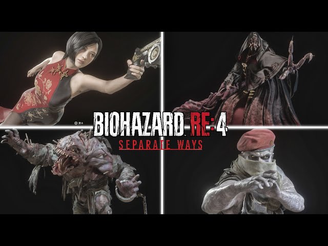 バイオハザードRE4】エイダ編「全フィギュア集」 追加DLCキャラまとめ