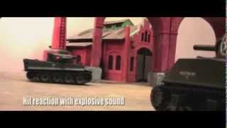 1/24 RCバトルタンク タイガーI（後期型） - YouTube