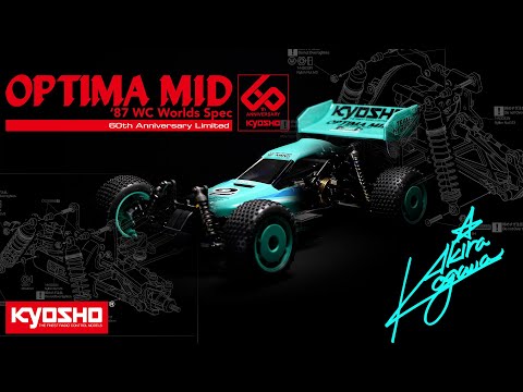 KYOSHO OPTIMA MID '87 WC Words Spec 60th Anniversary Limited