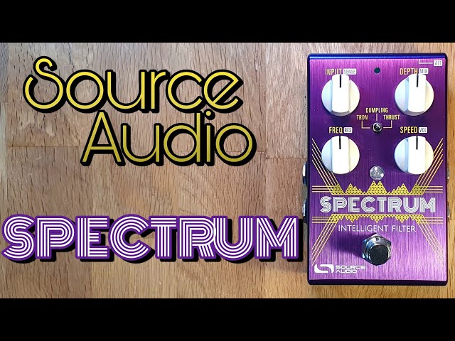 Source Audio Spectrum intelligent filter - YouTube