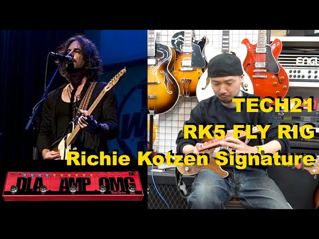 マルチで低価格、コンパクト、軽量！！TECH21 「RK5 FLY RIG Richie