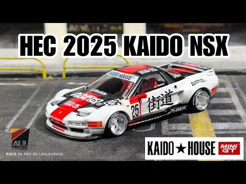 Kaido House Mini GT HEC Beijing 2025 Exclusive. Honda NSX. Full
