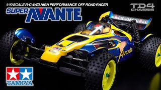 TAMIYA 1/10 R/C SUPER AVANTE（TD4 CHASSIS）タミヤ スーパーアバンテ