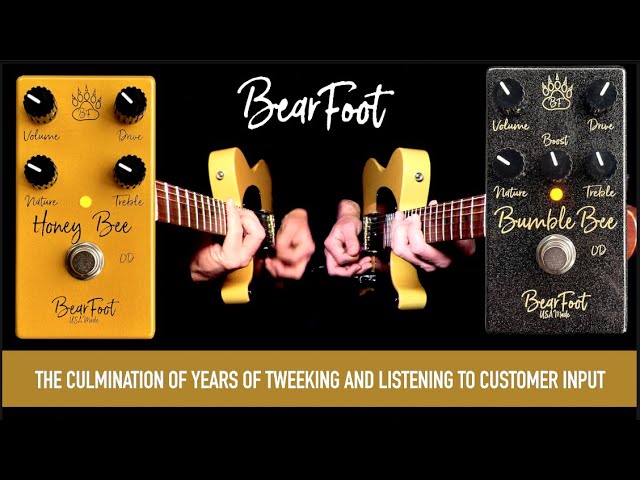 BearFoot FX Honey Bee and Bumble Bee - YouTube