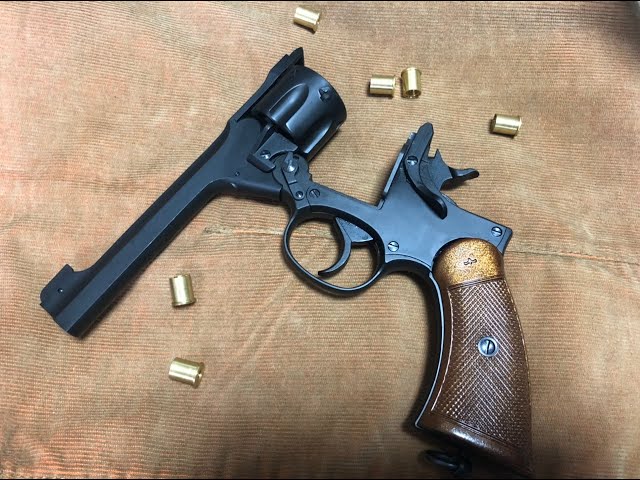 エンフィールドリボルバーNo2.Mk1 モデルガン - YouTube