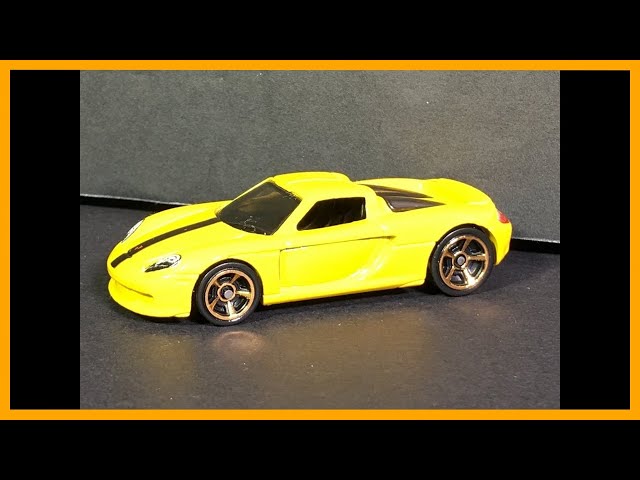ホットウィール スピードマシーンズ カレラGT 黄 ホットウィール