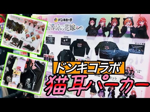 コラボ紹介＆開封】ドンキホーテと五等分の花嫁がコラボ！！猫耳