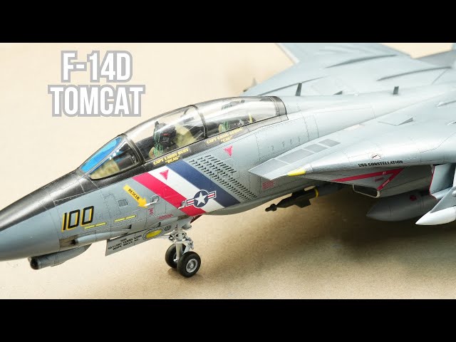 タミヤ 1/72 F-14D TOMCAT｜最新キットをストレートに製作 - YouTube