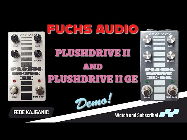 Fuchs Plushdrive II - LED and Germanium - Full Demo! - YouTube
