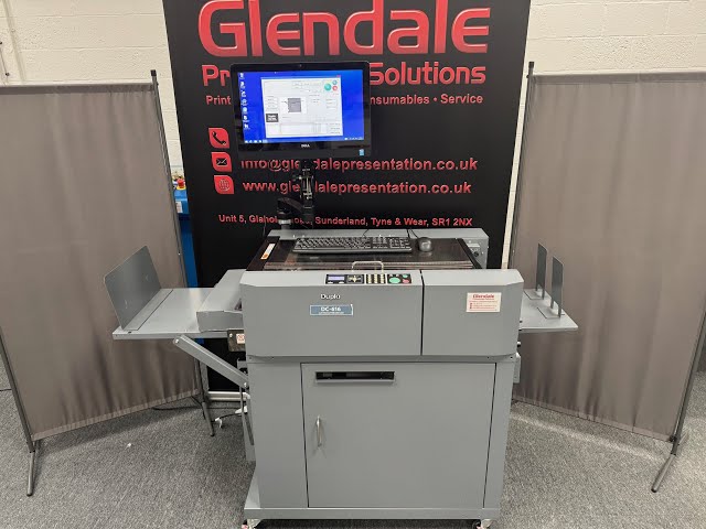 Duplo DC616 Pro Slitter Cutter Creaser Perforator - YouTube