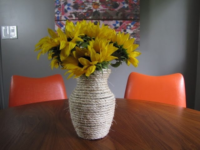 DIY Rope Vases - YouTube