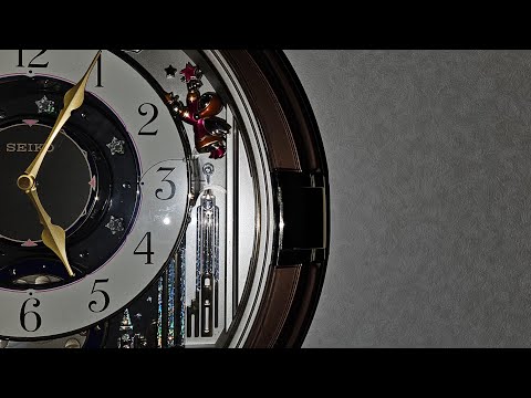 SEIKO FANTASIA RE549G ［からくり時計］ - YouTube
