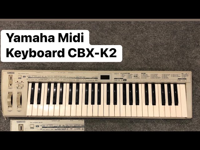 Yamaha Midi keybaord CBX-K2 ( Wilson's music instruments