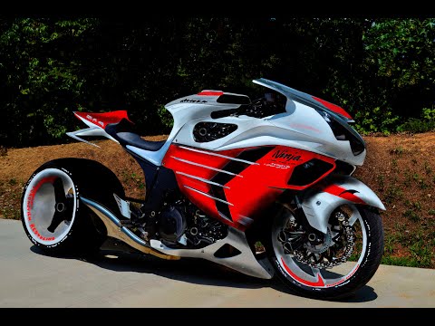 KAWASAKI ZX-14 upgrade by DesignVRSC334 - YouTube