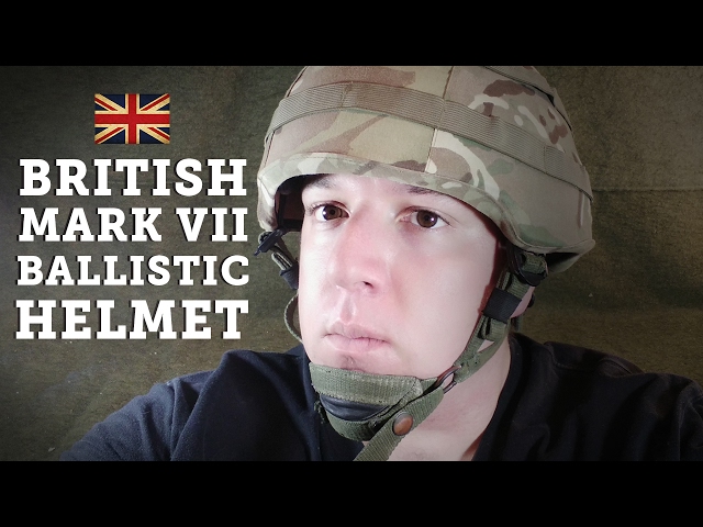 Helmets of the World: British Mk7 Ballistic Helmet - YouTube