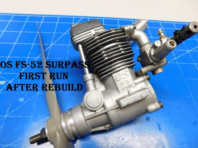 OS FS-52 First Run After A Look Inside - YouTube