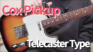 The popular Cox Pickup now comes in a Telecaster style! [Cox