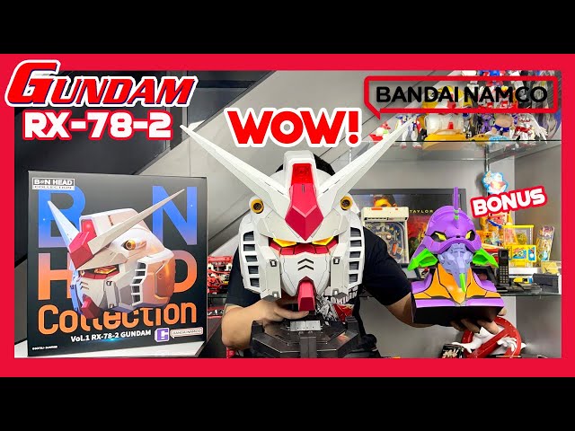 รีวิว BN HEAD COLLECTION GUNDAM RX-78-2 - YouTube