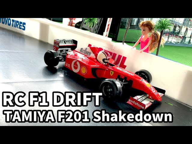 RC F1 DRIFT】タミヤF201シェイクダウン 【Rc Drift】MSファクトリー