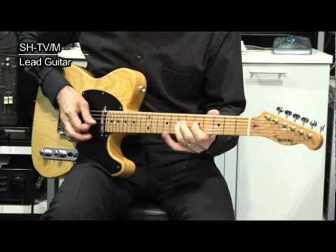 エレキギター「HISTORY（ヒストリー） SH-TV/M」の紹介 - YouTube