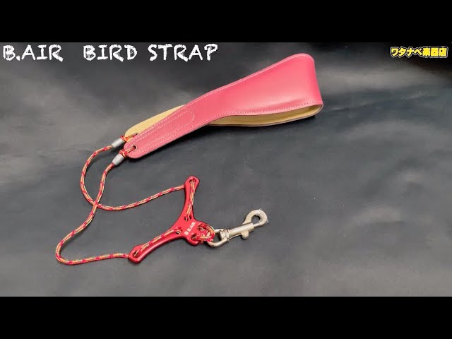 バードストラップ カスタマイズ 人気 カンパリ + レッド V型プレートや