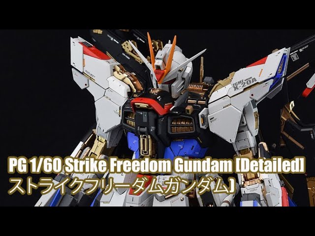 PG 1/60 Strike Freedom Gundam [Detailed] - Custom Build(ストライク
